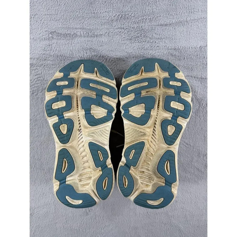 HOKA Gaviota 5 Womens Size 9.5B Running Shoes Size 10 White Teal